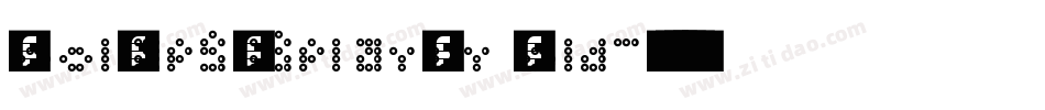 KoolKapsDisplayHvy Bold字体转换